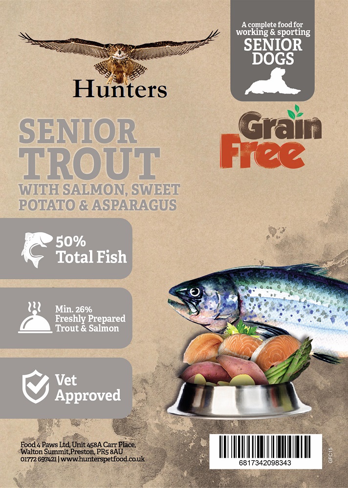 Grain Free Trout with Salmon Senior Dog