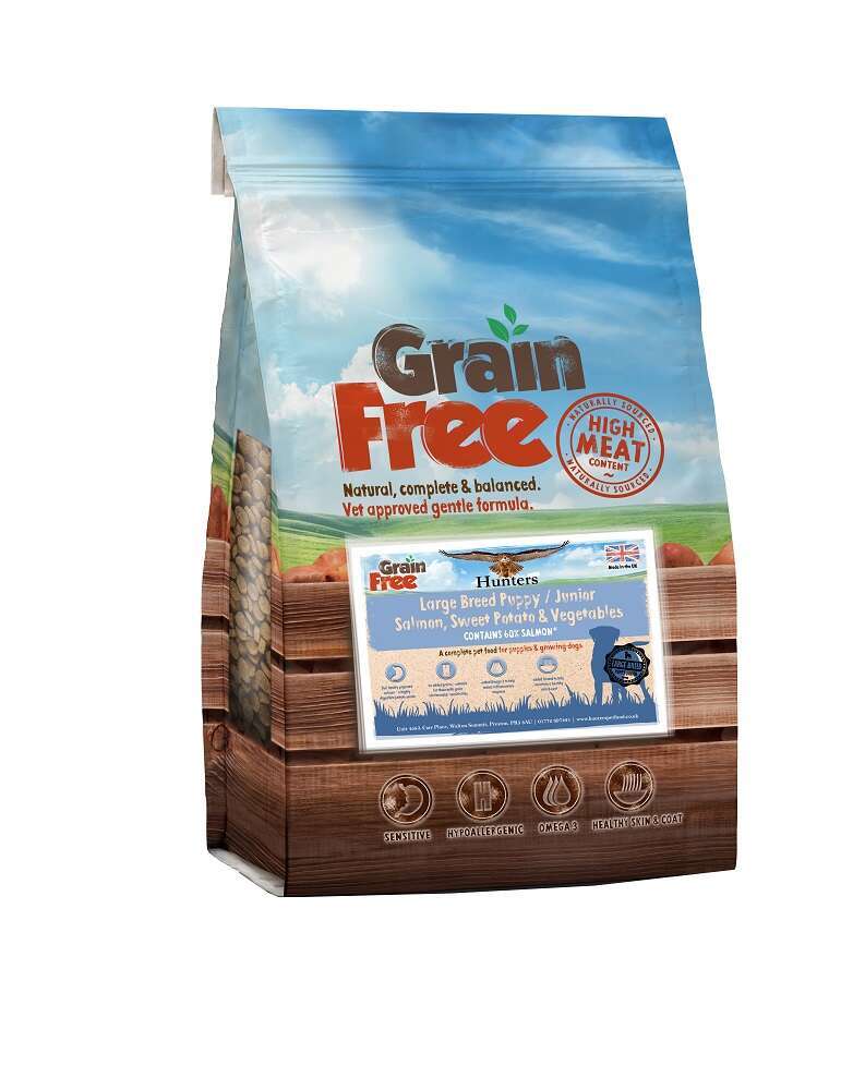 Picture of Grain Free Salmon - Large Breed Puppy/Junior - Hunters Quality Pet Foods