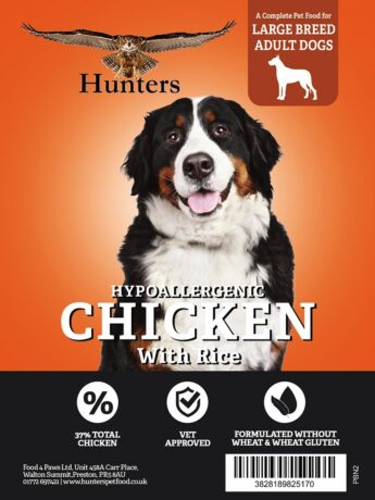 hunters large breed chicken dog food